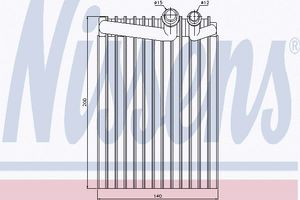 Verdamper, airconditioning 92249