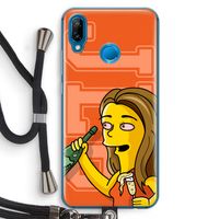 Jamie Lee Simpson: Huawei P20 Lite Transparant Hoesje met koord