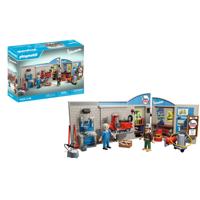 PLAYMOBIL 60s Vespa garage 71620 PLAYMOBIL 60s Vespa garage 71620