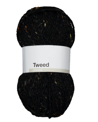 Tweed Breigaren - Zwart