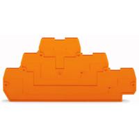 WAGO 870-568 Afsluit- en scheidingsplaat Grijs 50 stuk(s)