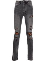 Ksubi jean skinny à finitions effilochées - Noir