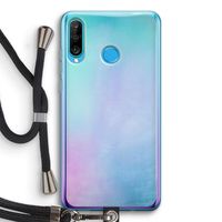 mist pastel: Huawei P30 Lite Transparant Hoesje met koord