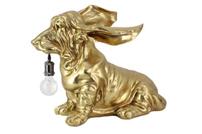 Tafellamp DACKEL 70cm goud - 48064