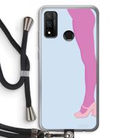 Pink panty: Huawei P Smart (2020) Transparant Hoesje met koord