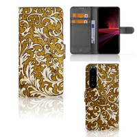 Wallet Case Sony Xperia 1 III Barok Goud