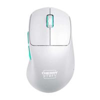 Draadloze gamingmuis - CHERRY - Xtrfy M64 - Wit - 2 jaar garantie - Draadloze technologie