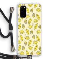 Herfst: Samsung Galaxy S20 Transparant Hoesje met koord