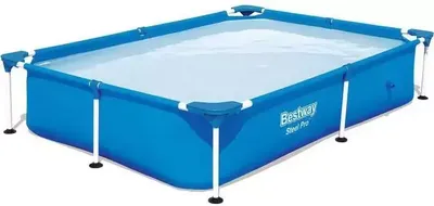 Zwembad steel pro rechthoek 221