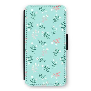Small white flowers: iPhone 11 Flip Hoesje