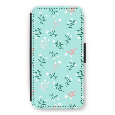Small white flowers: iPhone 11 Flip Hoesje