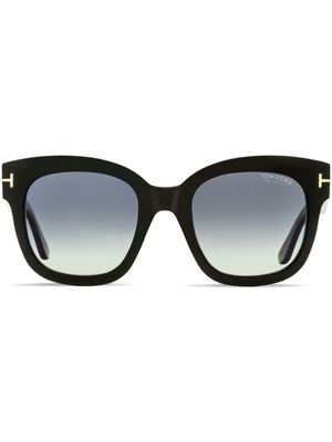TOM FORD Eyewear lunettes de soleil Beatrix-02 à monture carrée - Noir