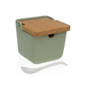 Suikerpot Versa Groen 8,8 x 8,5 x 8,8 cm Keramisch