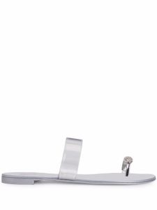Giuseppe Zanotti sandales Ring Plexi - Argent