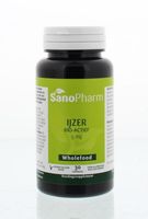 Sanopharm IJzer 5 mg wholefood (30 caps)