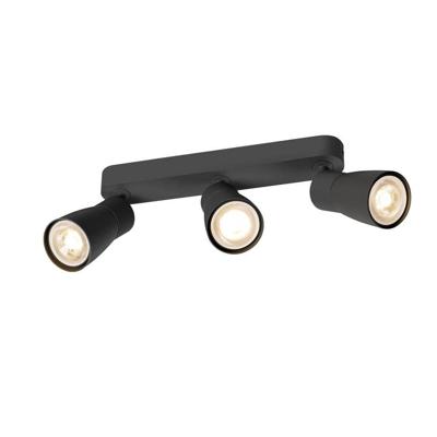 SLV SpotPuri 2.0 Dome zwart 3-lichts - 1008328