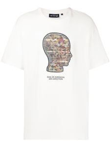 Mostly Heard Rarely Seen t-shirt en coton à imprimé graphique - Blanc