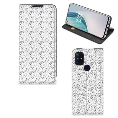 OnePlus Nord N10 5G | Hoesje met Magneet | Stripes Dots
