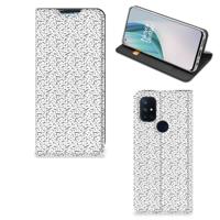OnePlus Nord N10 5G | Hoesje met Magneet | Stripes Dots
