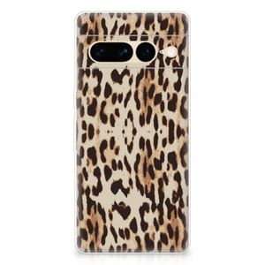 Google Pixel 7 Pro TPU Hoesje Leopard