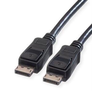 VALUE DisplayPort kabel, DP M/M, zwart, 10 m