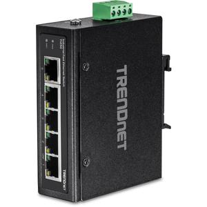 Trendnet TI-E50 netwerk-switch Unmanaged Fast Ethernet (10/100) Zwart