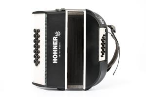 Hohner A2931 accordeon Knopaccordeon 15 knoppen 21 knoppen Zwart, Wit