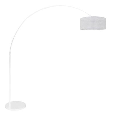 Steinhauer Witte booglampSparkled met wit sizoflor - 7168W