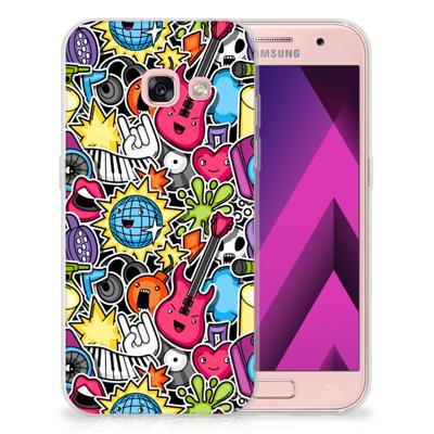 Samsung Galaxy A3 2017 | Sillicone Back Cover | Punk Rock