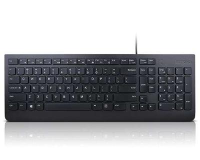 Lenovo Essential toetsenbord Universeel USB QWERTY Amerikaans Engels Zwart