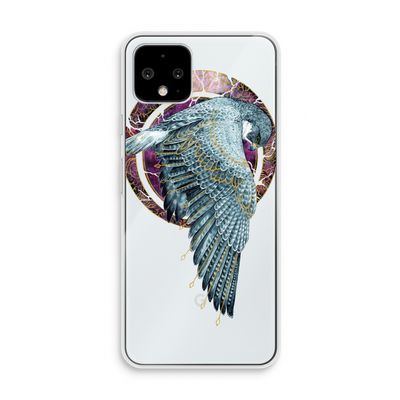 Golden Falcon: Pixel 4 Transparant Hoesje