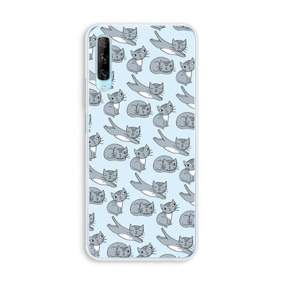 Poezen: Huawei P Smart Pro Transparant Hoesje