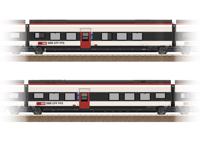 TRIX H0 23282 H0 uitbreidingsset 2 voor de Giruno van de SBB D(B9) 2e klas en E(B8) 2e klas