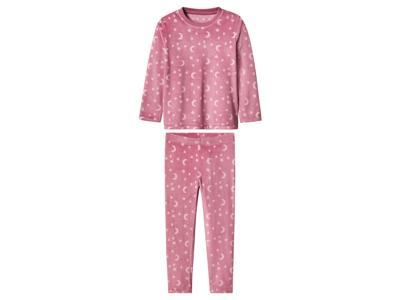 lupilu Pluchen kinder pyjama (Lichtroze, 110/116)