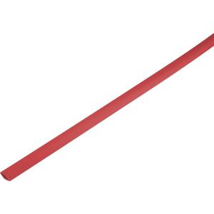 TRU COMPONENTS 1571592 Krimpkous zonder lijm Rood 10.70 mm 5 mm Krimpverhouding:2:1 per meter