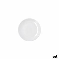 Dinerbord Bidasoa Harmony Hydrozero Wit Keramisch Ø 15 cm (6 Stuks)