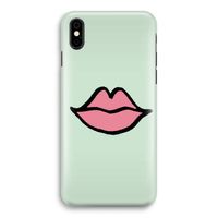 Kusje: iPhone Xs Volledig Geprint Hoesje