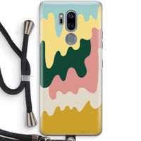 Baar B: LG G7 Thinq Transparant Hoesje met koord