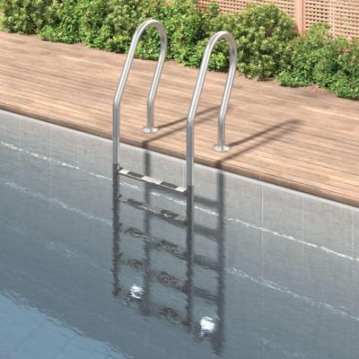 Zwembadladder 54x38x211 cm 304 roestvrij staal