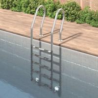 Zwembadladder 54x38x211 cm 304 roestvrij staal Zwembadladder 54x38x211 cm 304 roestvrij staal
