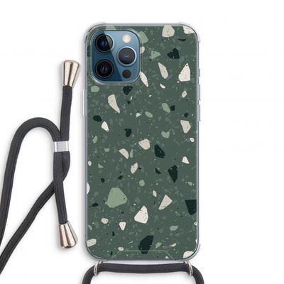 Terrazzo N°19: iPhone 12 Pro Transparant Hoesje met koord