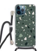Terrazzo N°19: iPhone 12 Pro Transparant Hoesje met koord