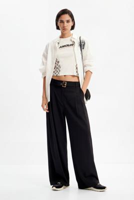 Wijde pantalon - BLACK - XL Wijde pantalon - BLACK - XL