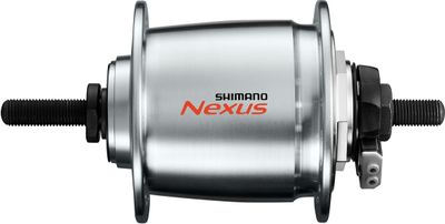 Shimano dynamo naaf dh-c6000-1r 36 gaats 6v/1,5 watt voor rollerbrake zilver