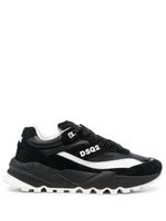 DSQUARED2 baskets à logo imprimé - Noir