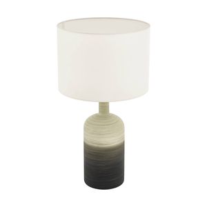EGLO Azbarren Tafellamp - E27 - 53,5 cm - Beige/Grijs