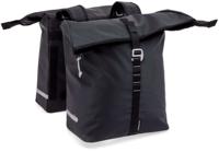 Dubbele fietstas New Looxs Cantos Bag Double - 36 liter - 30 x 16 x 36 cm (2x) - Black