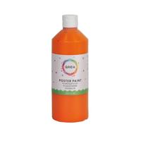 Plakkaatverf qrea oranje 500ml | 6 stuks