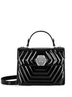 Philipp Plein sac à main Superheroine médium - Noir