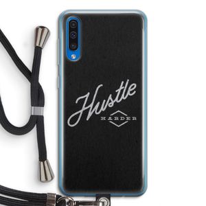 Hustle: Samsung Galaxy A50 Transparant Hoesje met koord